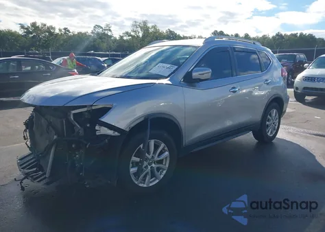 2019 Nissan Rogue Sv из США, поврежденный, VIN KNMAT2MV9KP516445